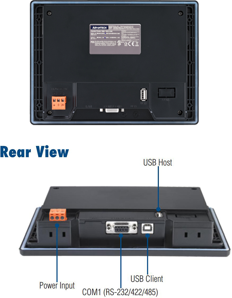 研華 嵌入式平板電腦 工業(yè)級可編程人機界面 WebOP-2070K