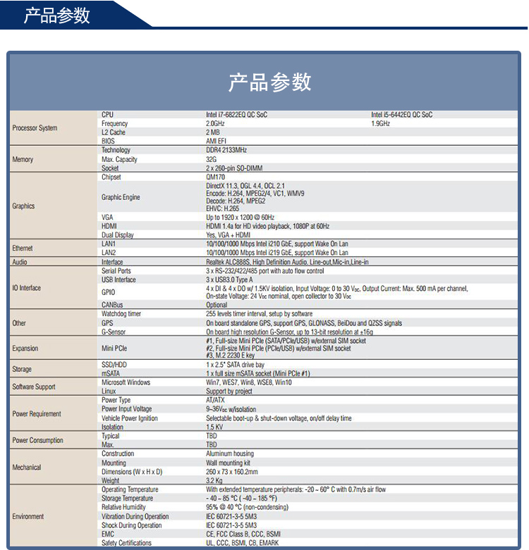 全新研華無風(fēng)扇嵌入式工控機 車載應(yīng)用 ARK-2250V