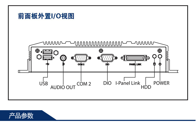 全新研華 無風(fēng)扇嵌入式工控機(jī) 超緊湊ARK-1000系列 ARK-1503