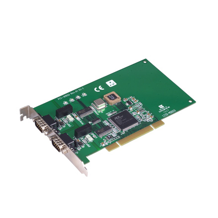 研華PCI-1680U雙端口CAN通用PCI總線通信卡，含隔離保護(hù)功能