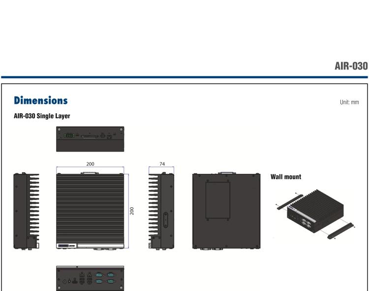 研華AIR-030 基于NVIDIA Jetson AGX Orin的邊緣AI推理系統(tǒng)