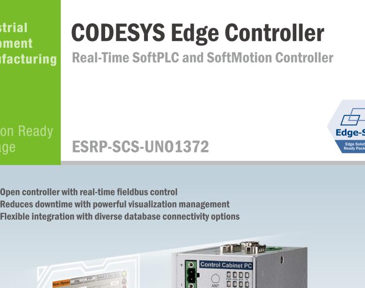 研華ESRP-SCS-TPC5152 Visualized Real-time SoftLogic Panel Controller