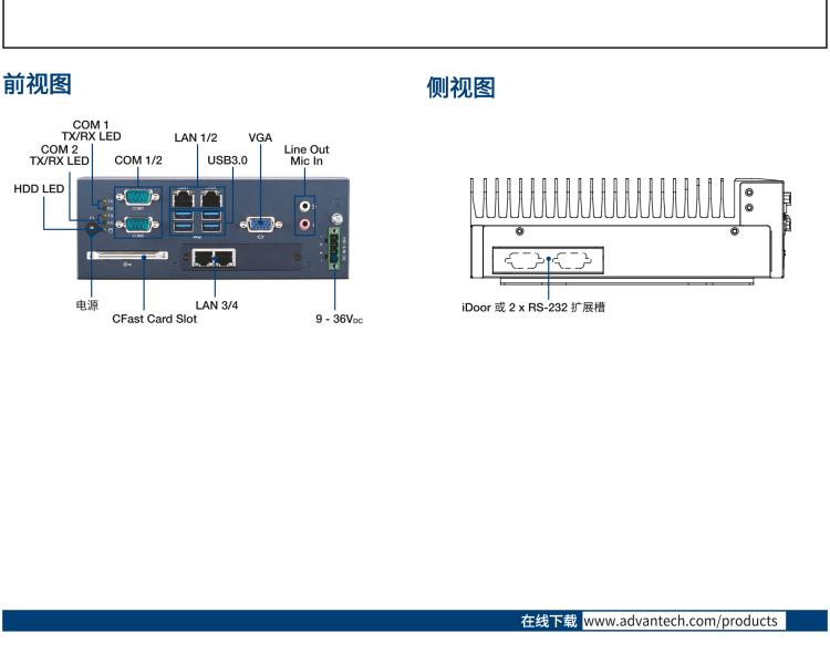 研華MIC-7900 Intel Xeon 板載處理器緊湊型無風(fēng)扇系統(tǒng)