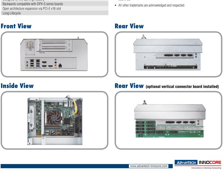 研華DPX-S2445 High Performance Intel? Multi-Screen Gaming Platform