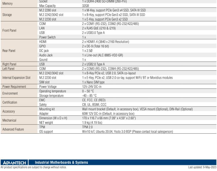 研華EPC-U3233 Intel Whiskey Lake Core-i 系列掌上型無風(fēng)扇嵌入式工控機(jī)