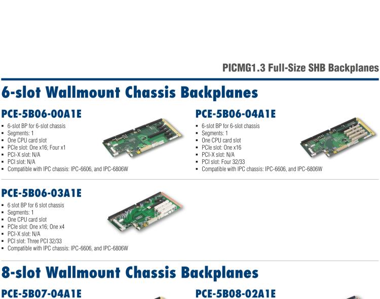 研華PCE-5B12 12-slot BP for 14-slot Chassis