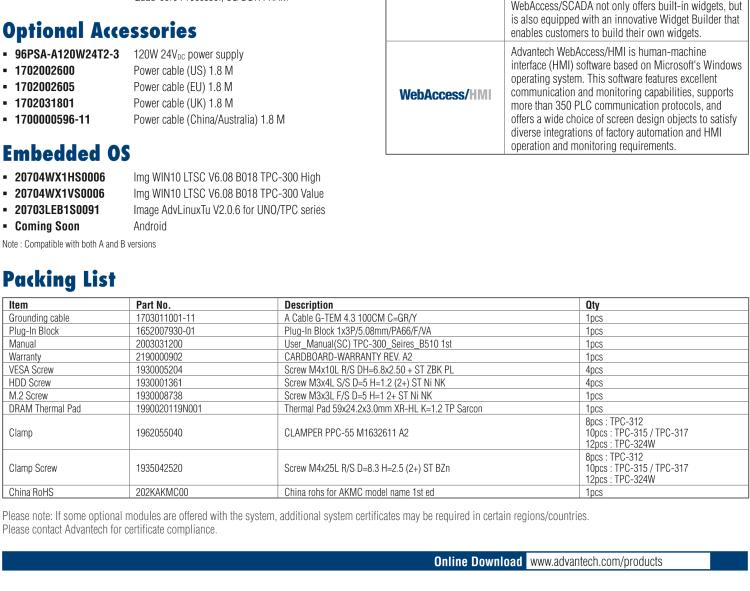 研華TPC-312 12.1" XGA TFT LED LCD工業(yè)平板電腦，搭載第八代Intel?Core?i3/ i5/ i7處理器，內(nèi)置8G DDR4 RAM