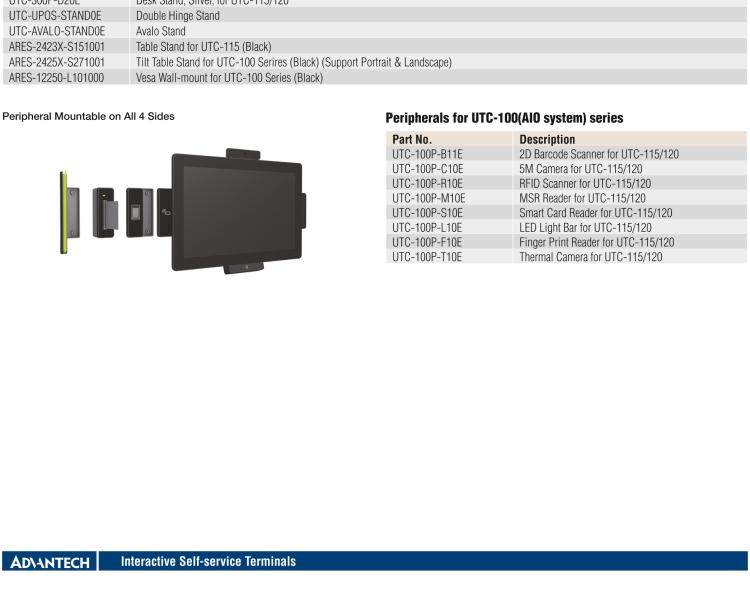 研華UTC-115H 15.6" 多功能觸控一體機(jī)，搭載 Intel? Core? i5-8365UE