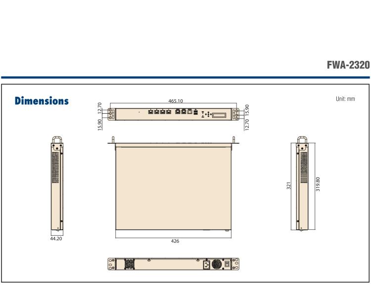 研華FWA-2320 基于Intel? Atom? C2000系統(tǒng)芯片 1U機(jī)架式網(wǎng)絡(luò)應(yīng)用平臺(tái)