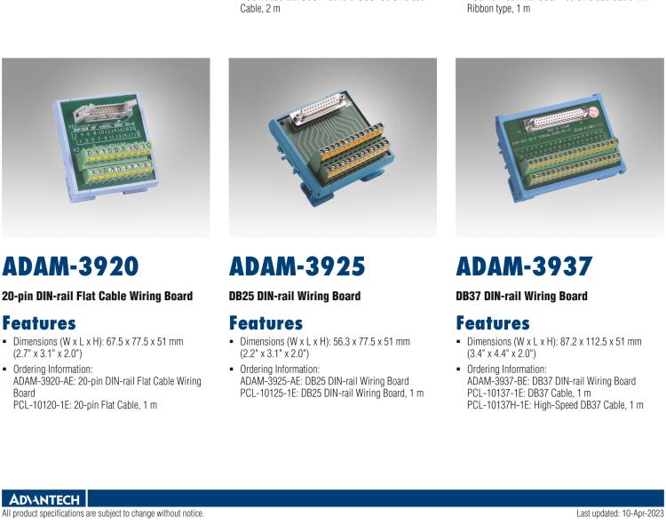 研華ADAM-39100 SCSI-100接線端子，DIN導(dǎo)軌支架